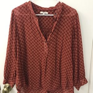 Madewell Popover Top